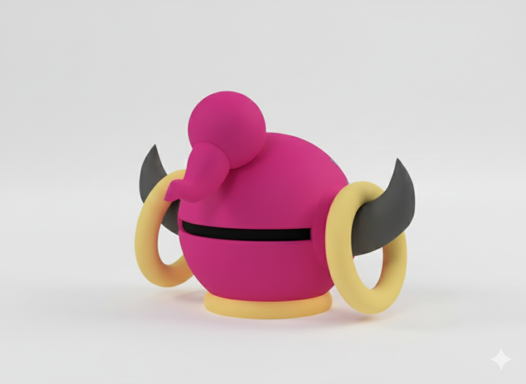 Pokemon Character Design- 3D Printed Pokeball- Hoopa- Unique Display Collectible