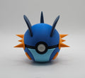 Pokemon Character Design- 3D Printed Pokeball- Swampert - Unique Display Collectible