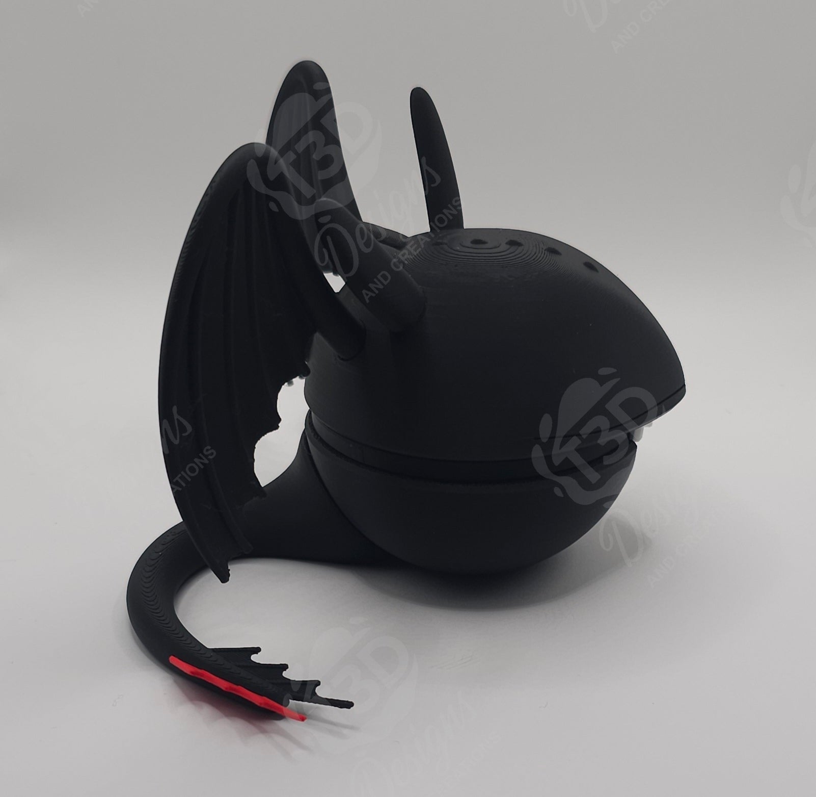 Toothless and Light Fury