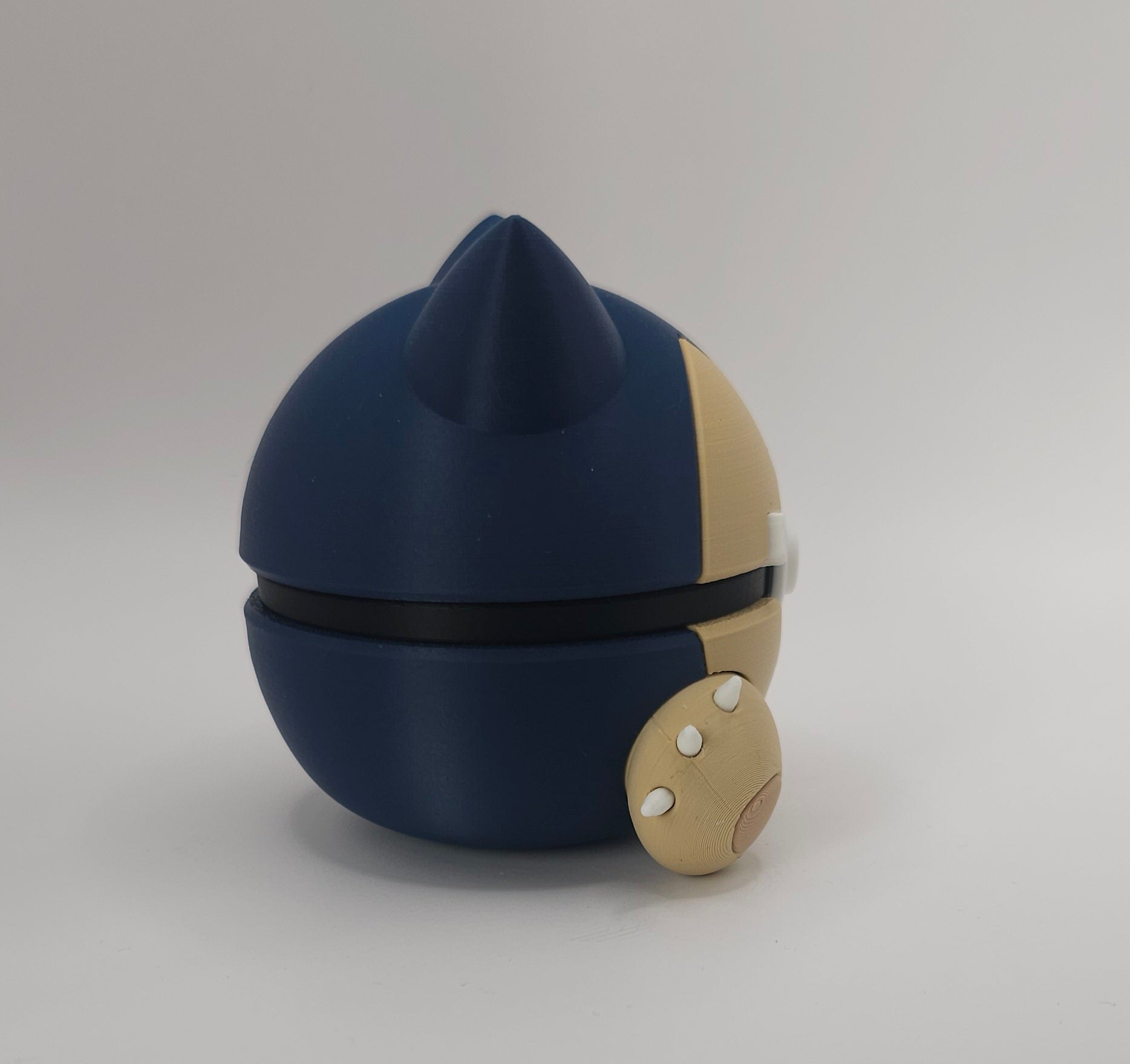Pokemon Character Design 3D Printed Pokeball - Snorlax - Unique Display Collectible