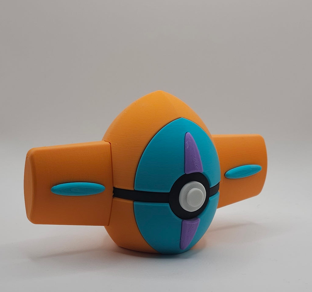 Pokemon Character Design- 3D Printed Pokeball- Deoxys- Unique Display Collectible