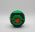 Pokemon 3D Printed Pokeball- Dusk Ball Design- Unique Display Collectible