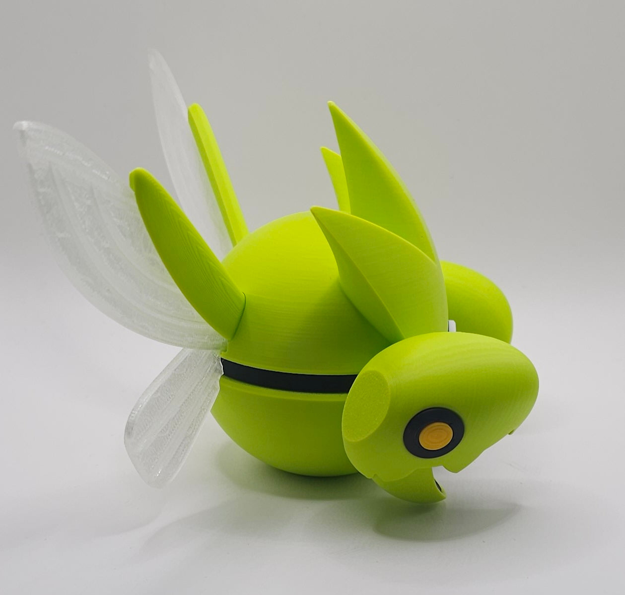 Pokemon Character Design- 3D Printed Pokeball- Scizor- Unique Display Collectible