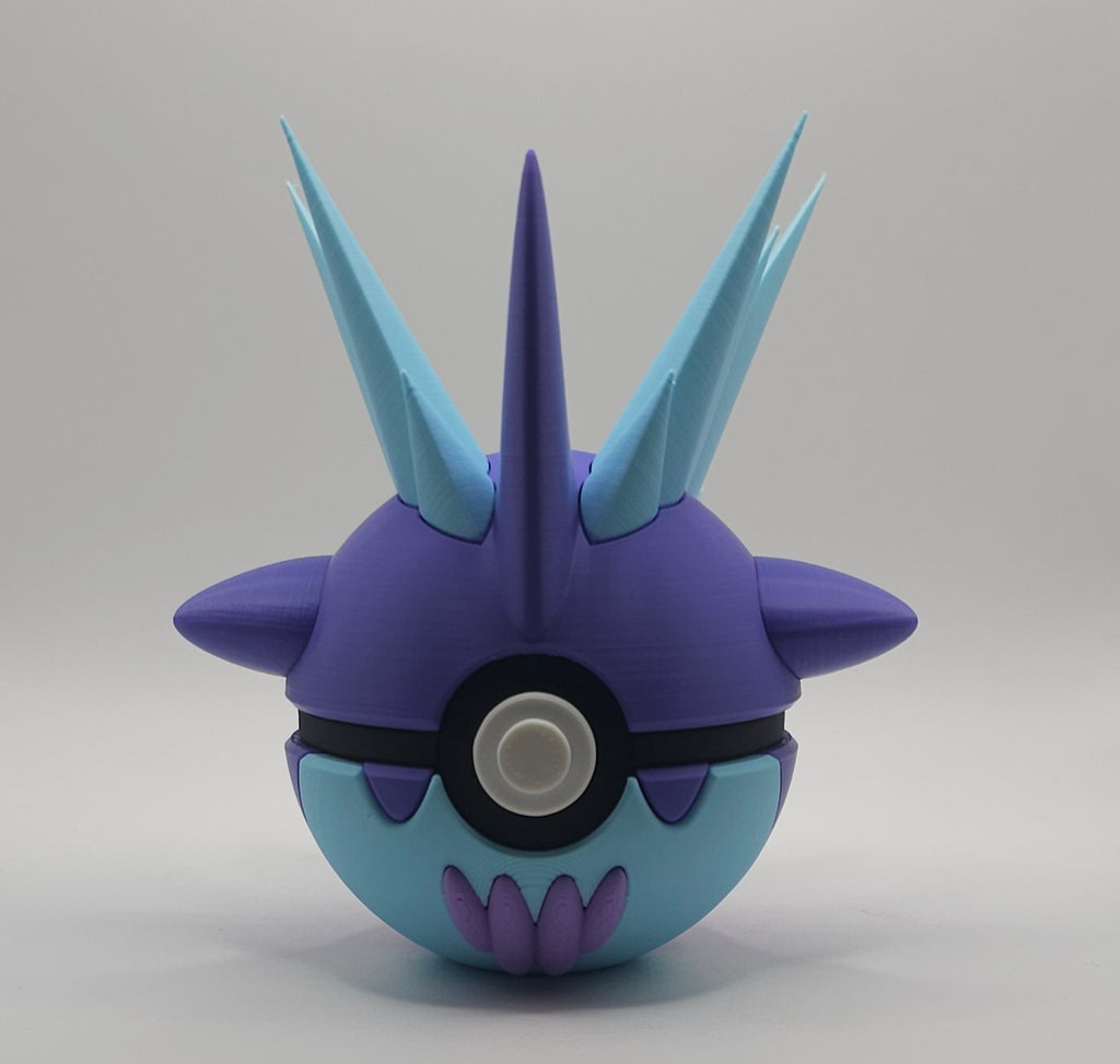 Pokemon Character Design- 3D Printed Pokeball- Toxtricity- Unique Display Collectible
