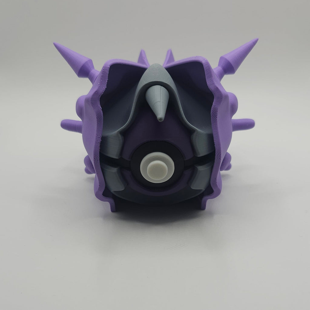Pokemon Character Design- 3D Printed Pokeball- Cloyster- Unique Display Collectible