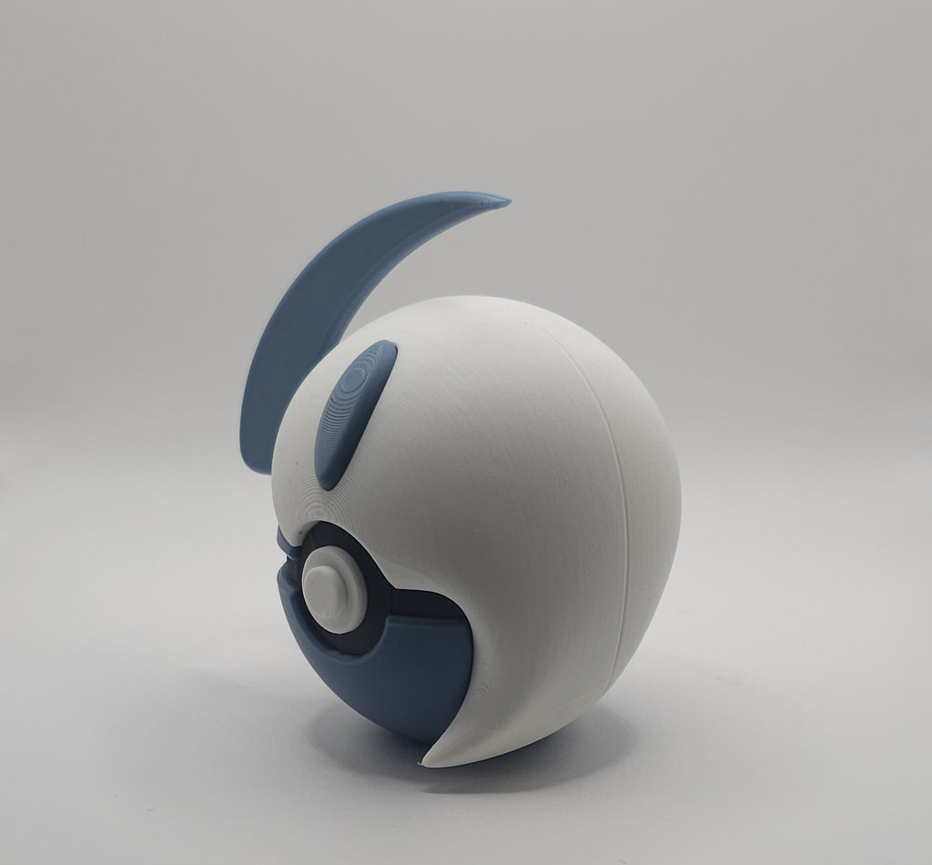 Pokemon Character Design - 3D Printed Pokeball - Absol - Unique Display Collectible