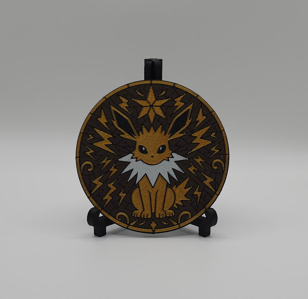 Eevee & Eeveelutions Coaster Set with Holder