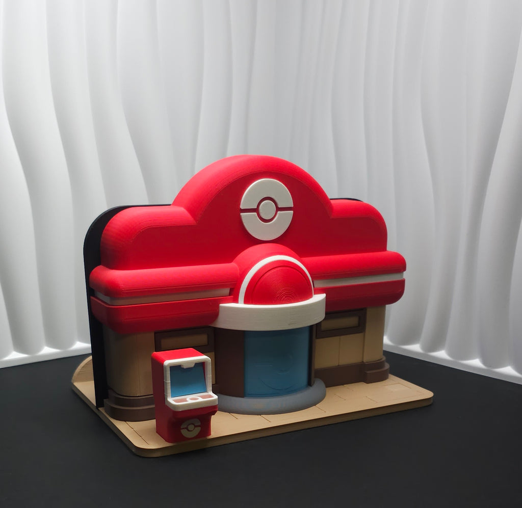 Pokopia Switch Dock- 3D Printed- Unique Display Fan Art Collectible