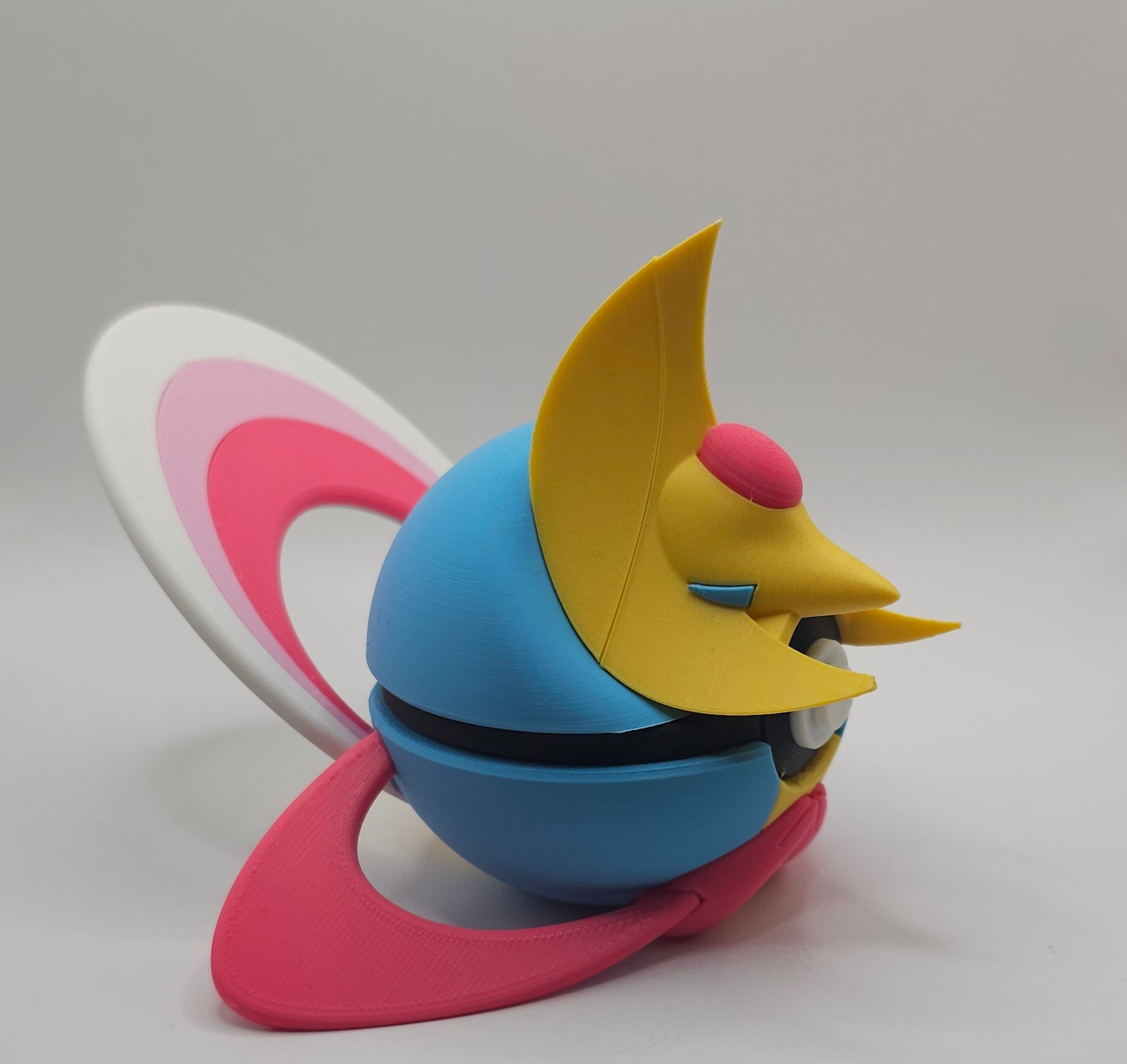 Pokemon Character Design- 3D Printed Pokeball- Cresselia- Unique Display Collectible