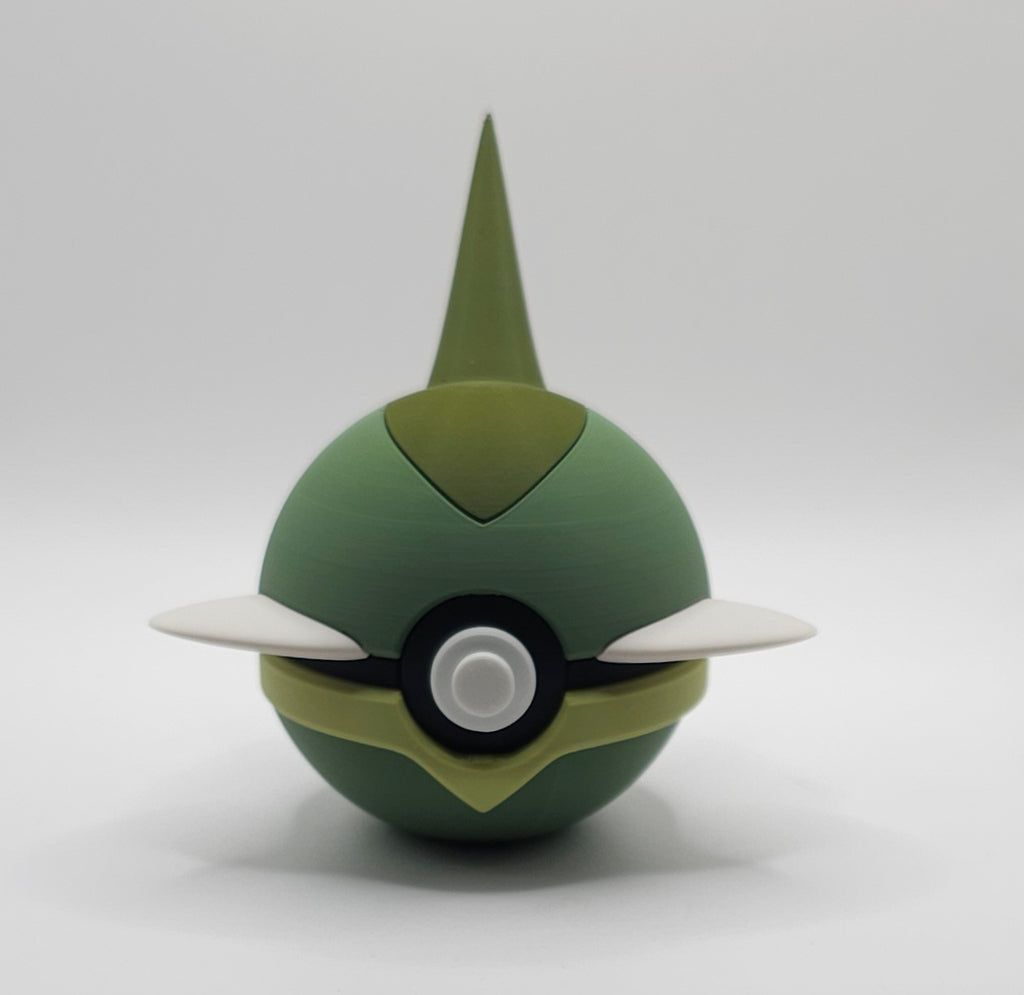 Pokemon Character Design - 3D Printed Pokeball- Axew- Unique Display Collectible