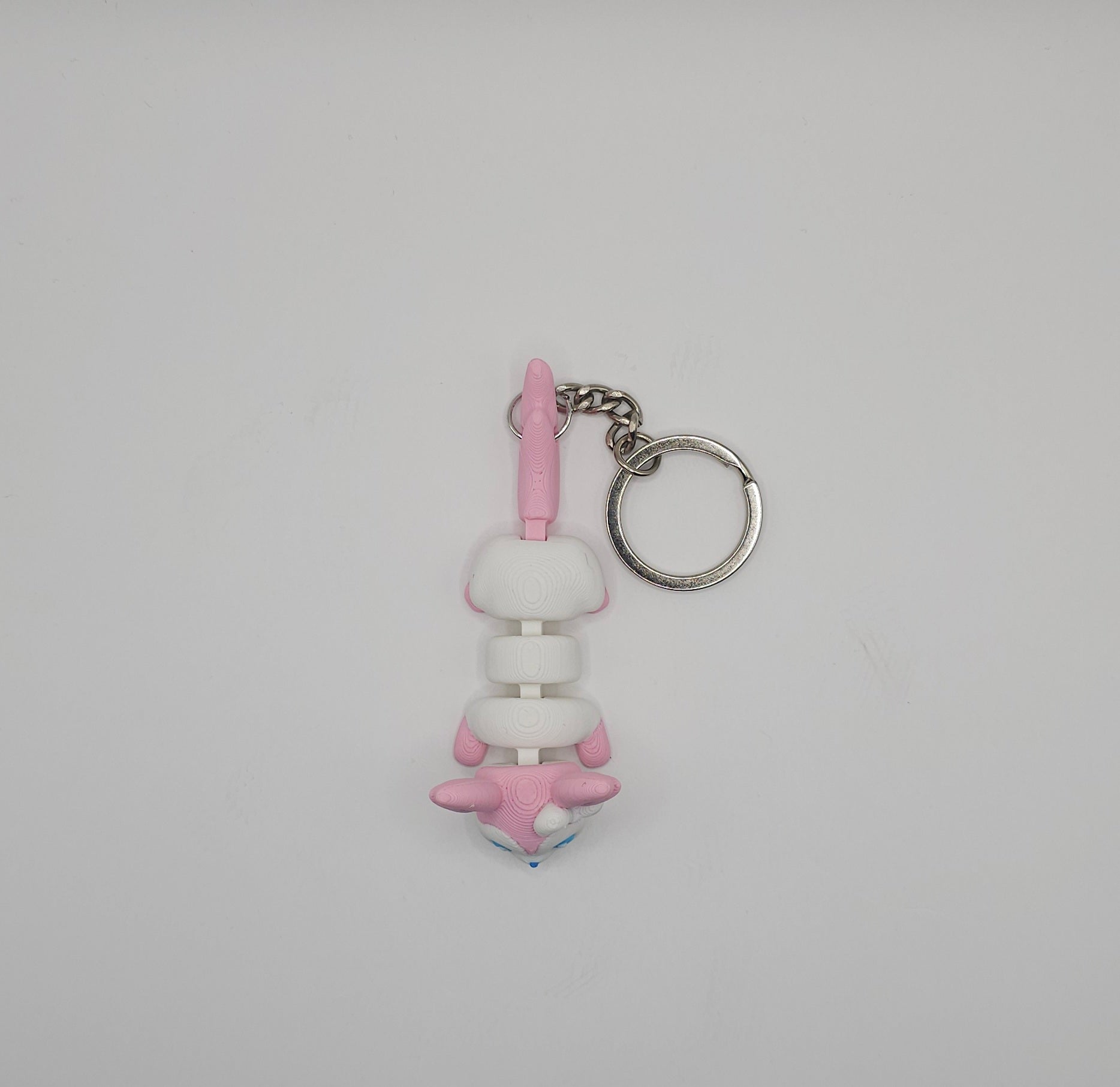 Eevee & Eeveelutions Pokemon Character- 3D Printed Flexi Keychain- Unique Fan Art Collectible