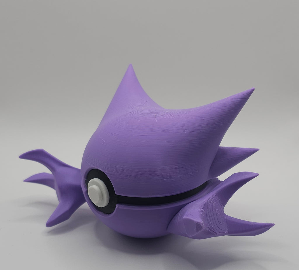 Pokemon Character Design 3D Printed Pokeball - Haunter - Unique Display Collectible