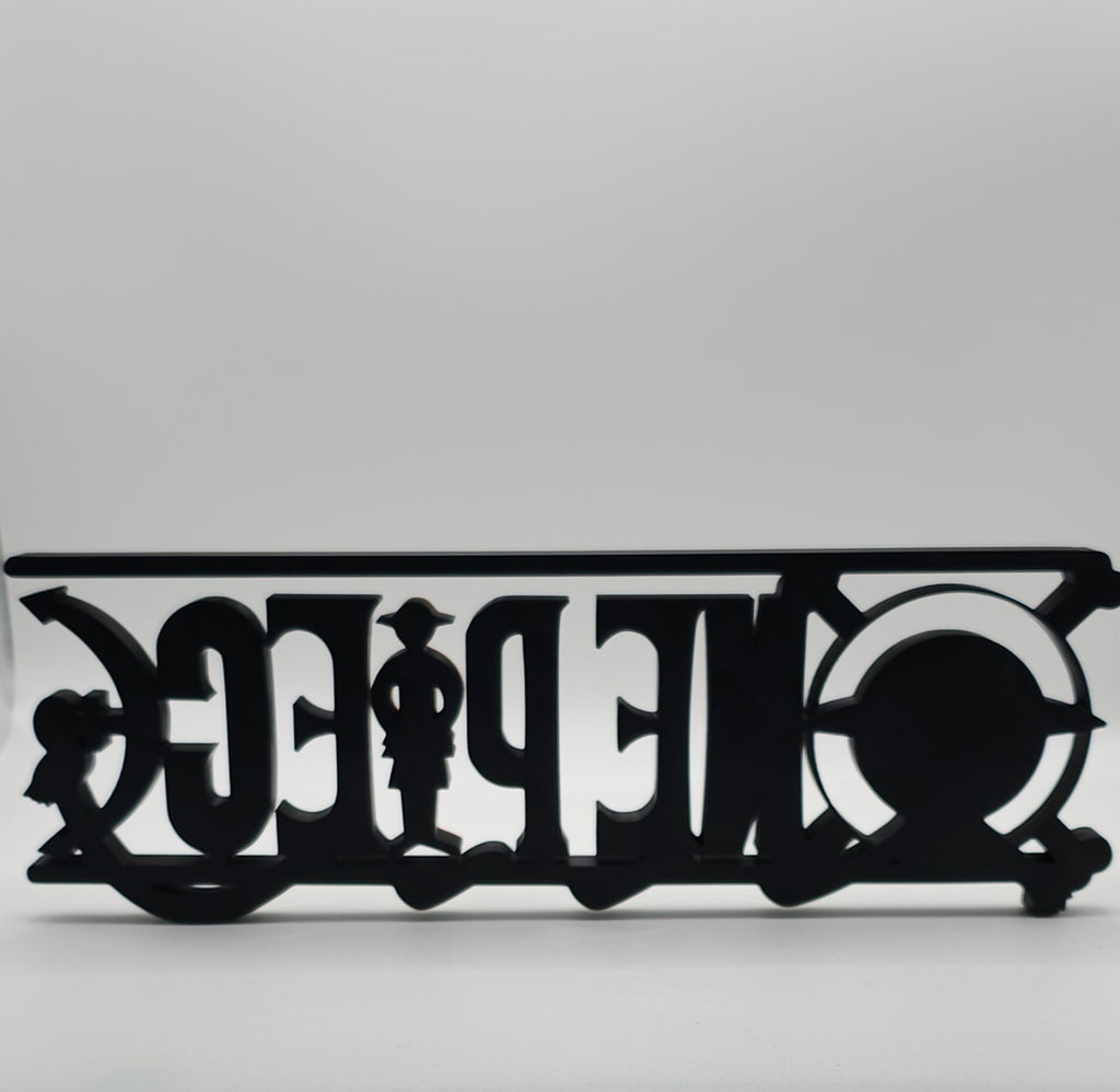 One Piece Inspired Freestanding Decor- 3D Printed- Unique Display Fan Art Collectible