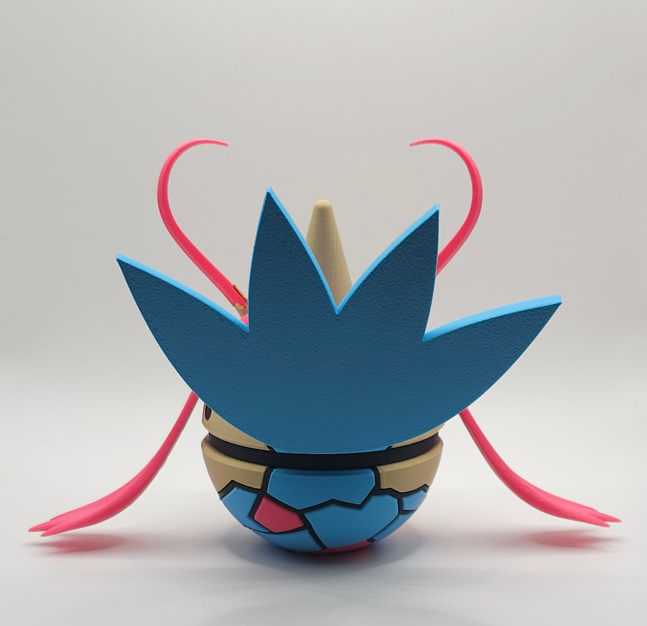 Pokemon Character Design- 3D Printed Pokeball- Milotic- Unique Display Collectible