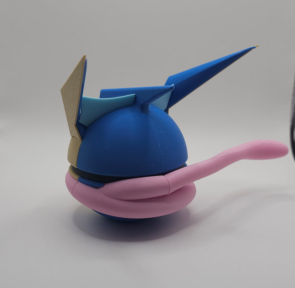 Pokemon Character Design 3D Printed Pokeball - Greninja - Unique Display Collectible
