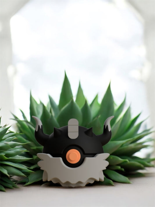 Pokemon Character Design - 3D Printed Pokeball - Perserker - Unique Display Collectible