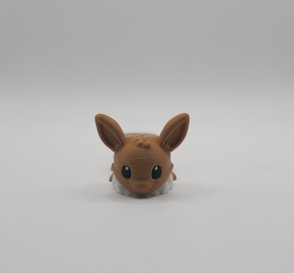 Eevee & Eeveelutions Pokemon Character- 3D Printed Flexi Keychain- Unique Fan Art Collectible