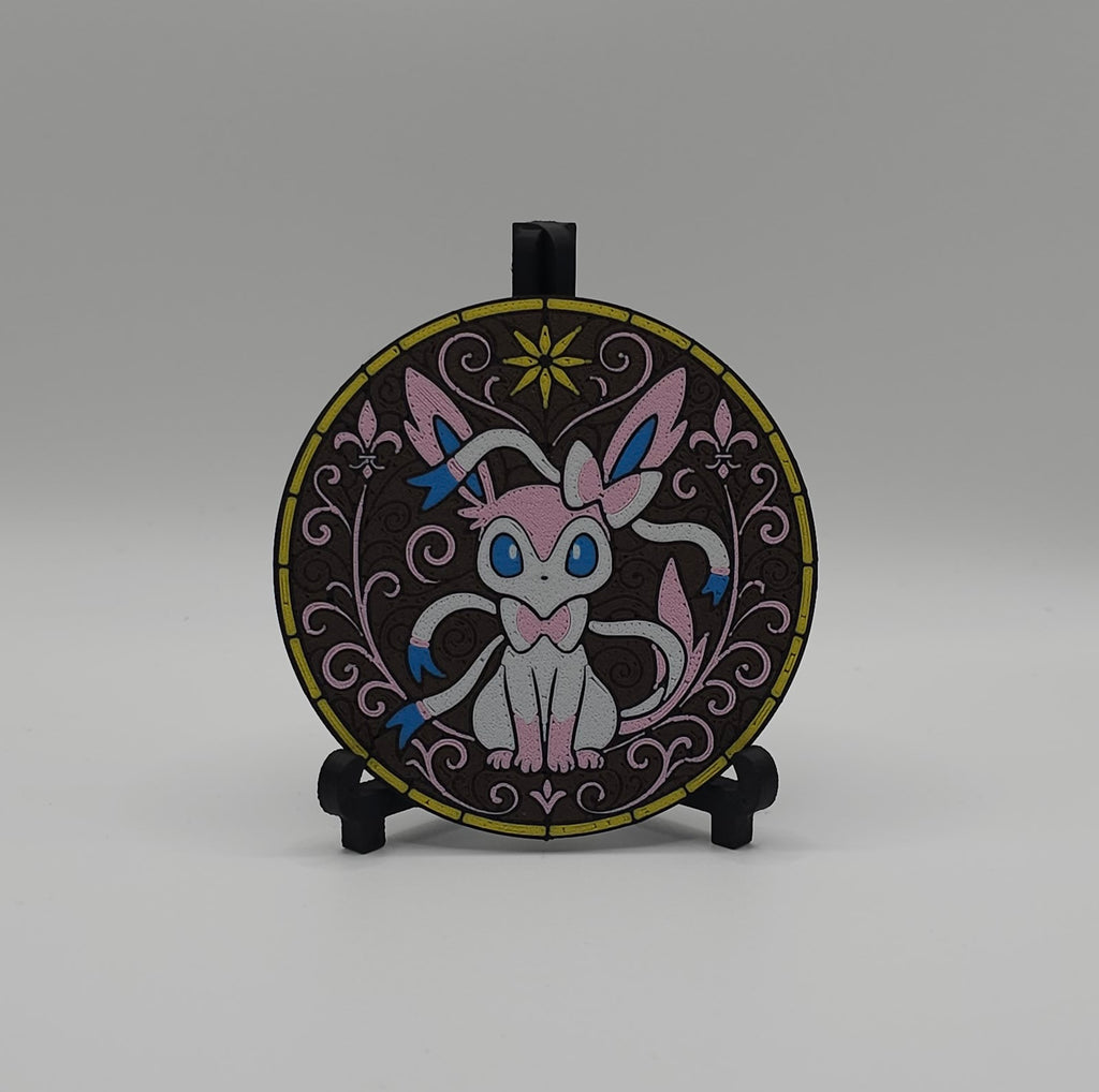 Eevee & Eeveelutions Coaster Set with Holder