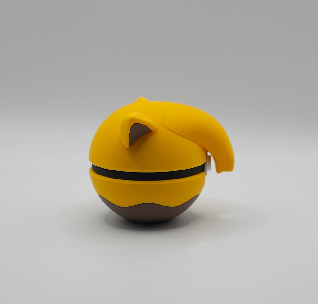 Pokemon Character Design- 3D Printed Pokeball- Drowzee- Unique Display Collectible