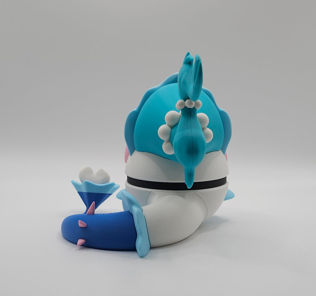 Pokemon Character Design- 3D Printed Pokeball- Primarina- Unique Display Collectible