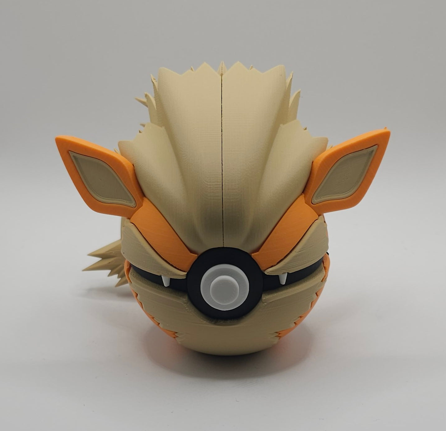 Pokemon Character Design 3D Printed Pokeball - Arcanine - Unique Display Collectible