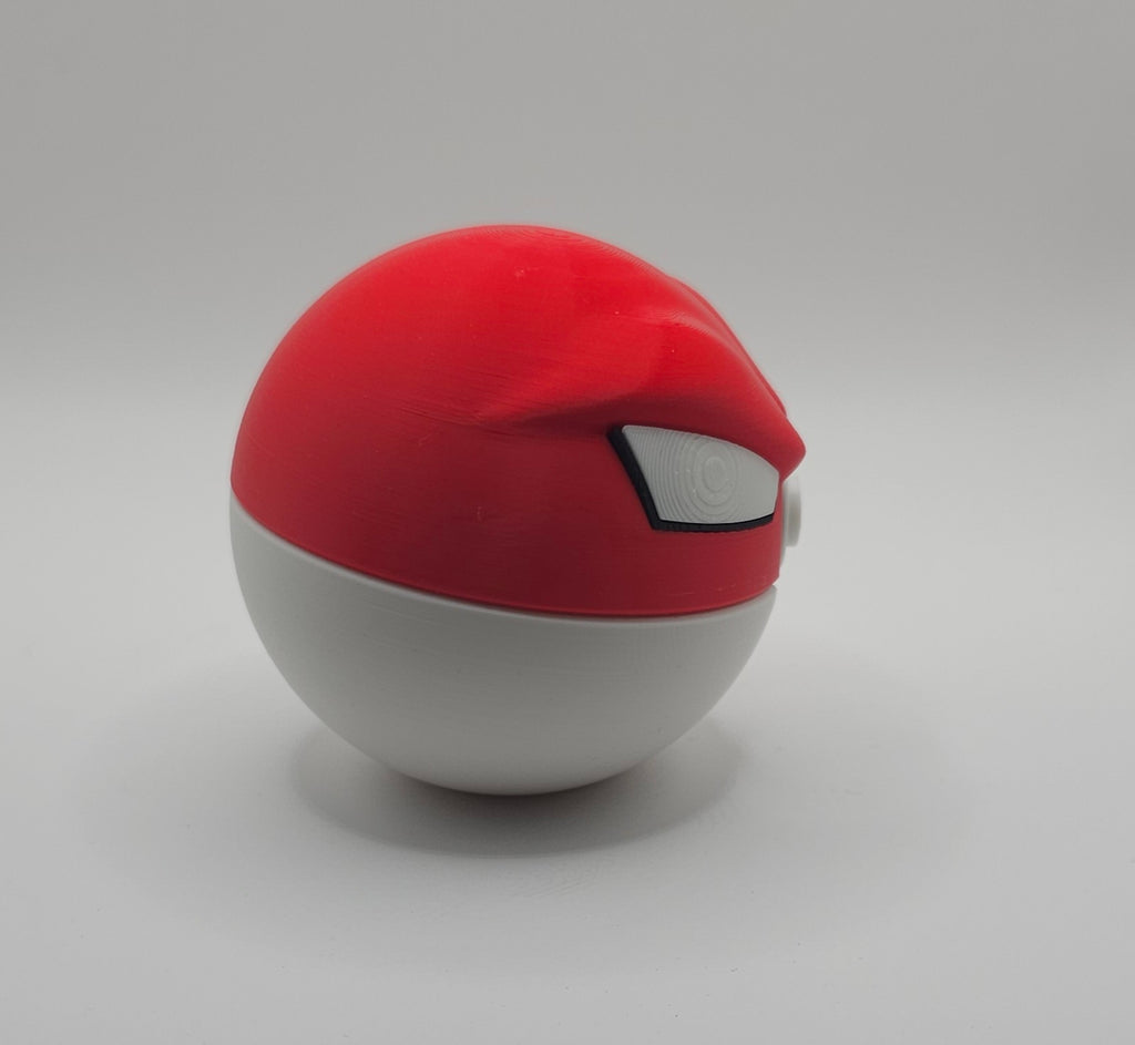Pokemon Character Design - 3D Printed Pokeball - Voltorb - Unique Display Collectible