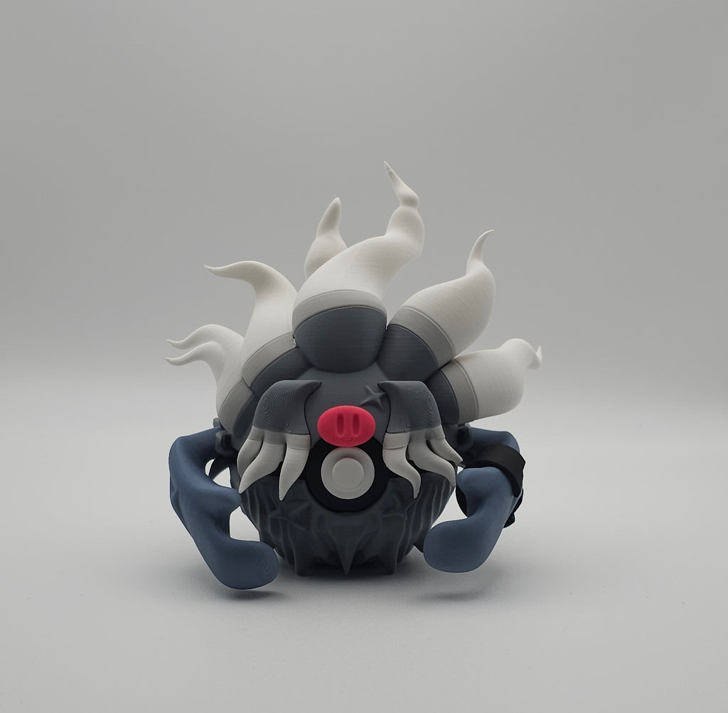 Pokemon Character Design- 3D Printed Pokeball- Annihilape- Unique Display Collectible