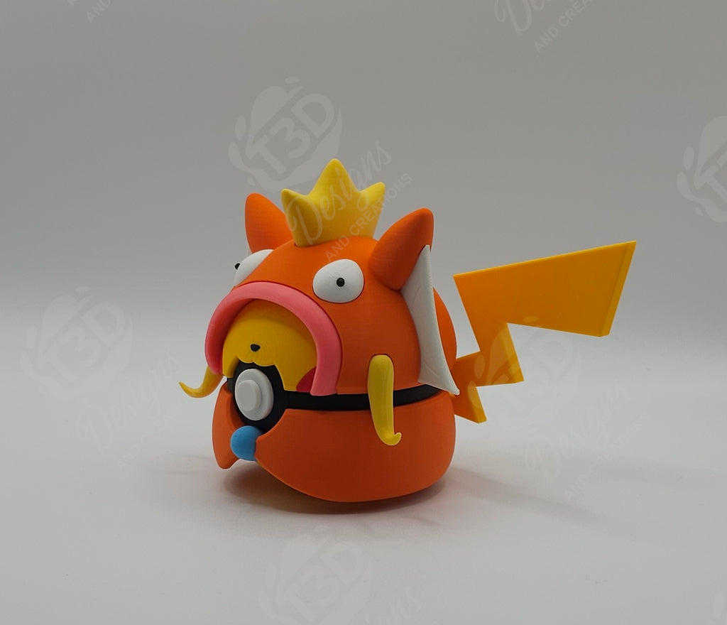 Pikachu Poncho- Magikarp & Gyarados