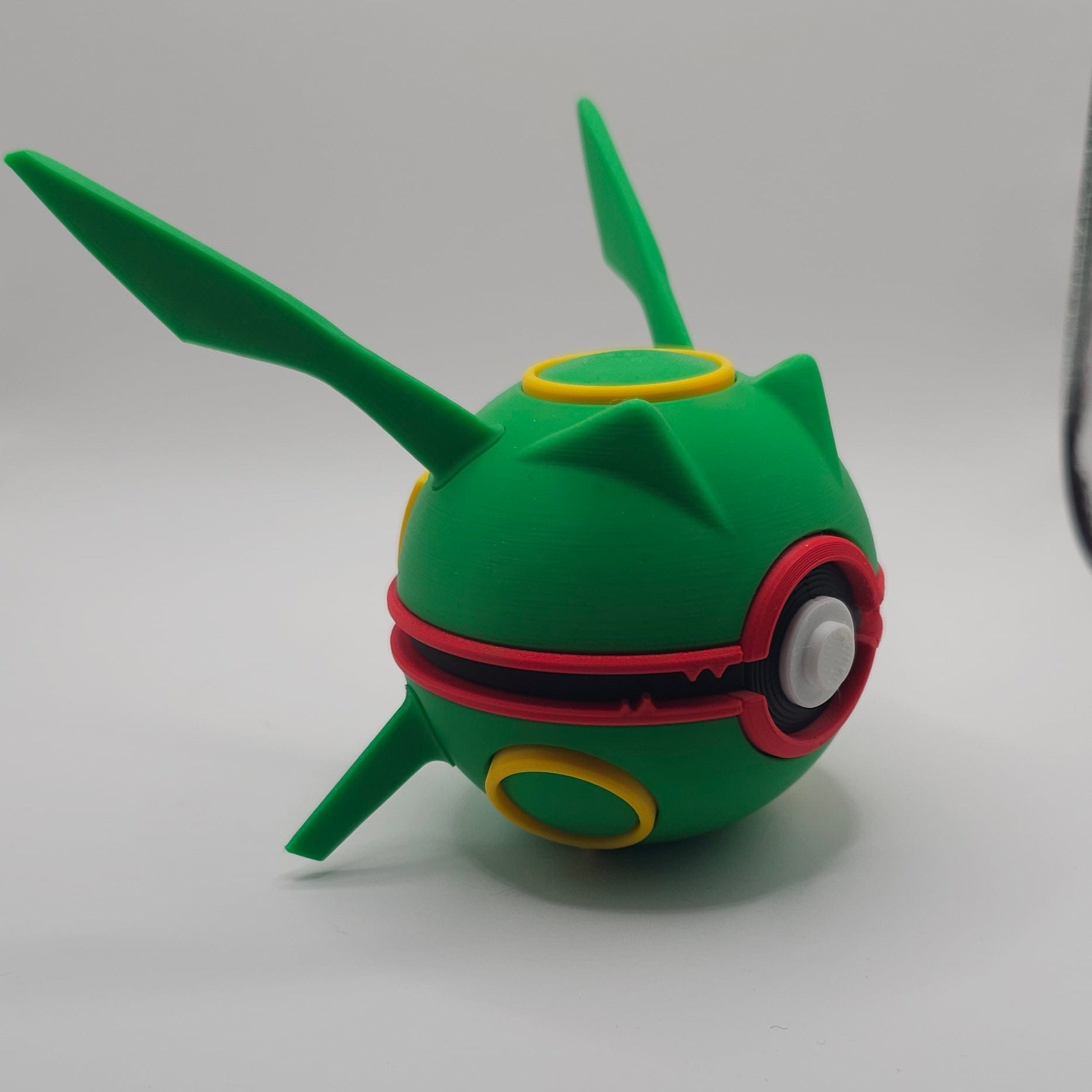 Pokemon Character Design 3D Printed Pokeball- Rayquaza - Unique display Collectible