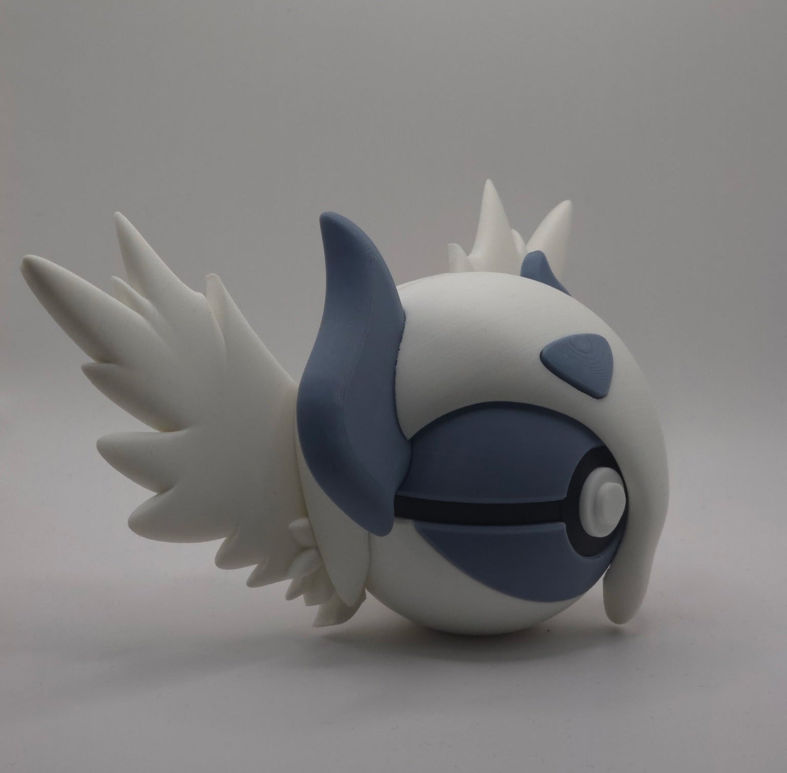 Pokemon Character Design- 3D Printed Pokeball- Mega Absol- Unique Display Collectible