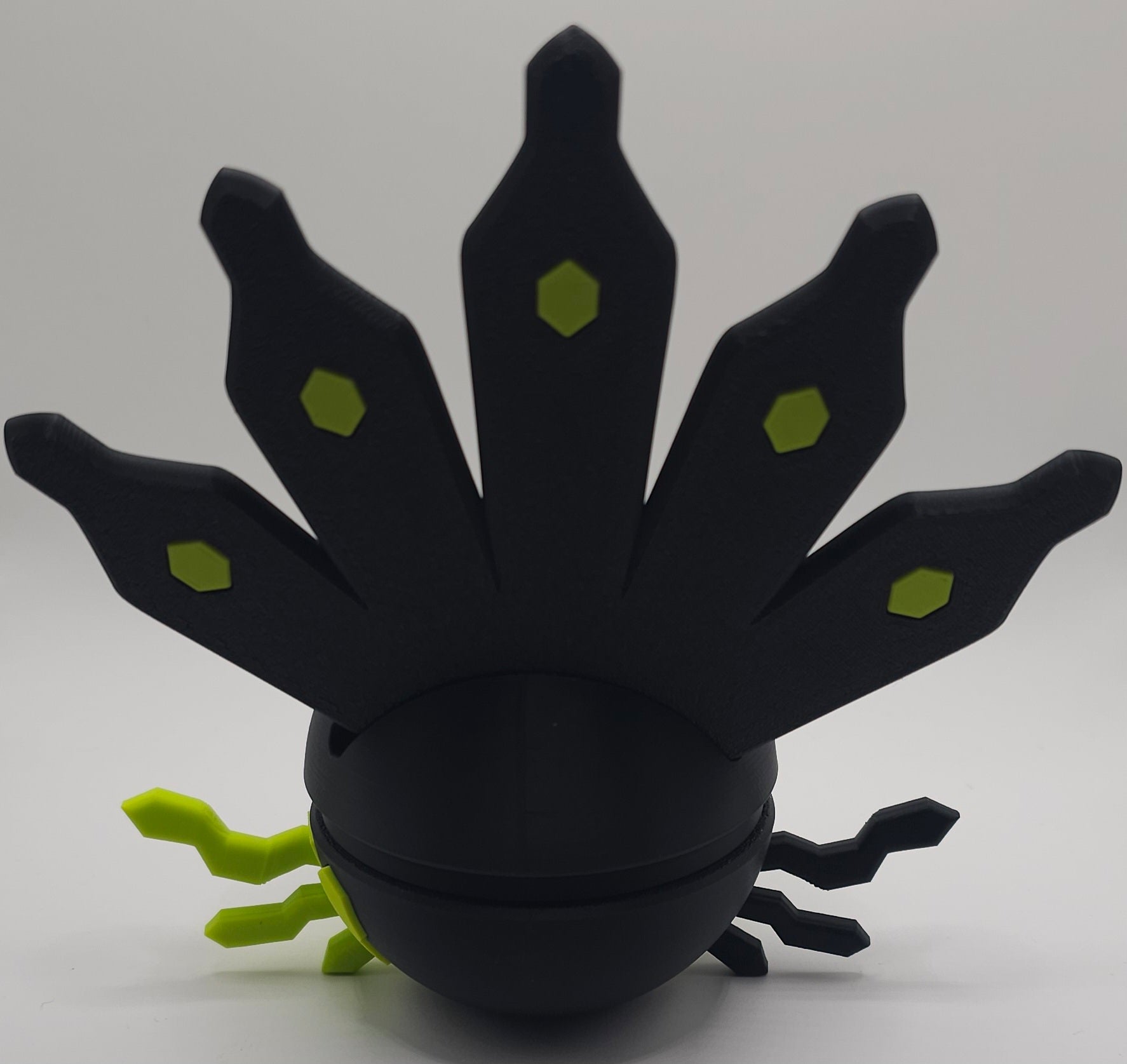 Pokemon Character Design- 3D Printed Pokeball- Zygarde 50%- Unique Display Collectible