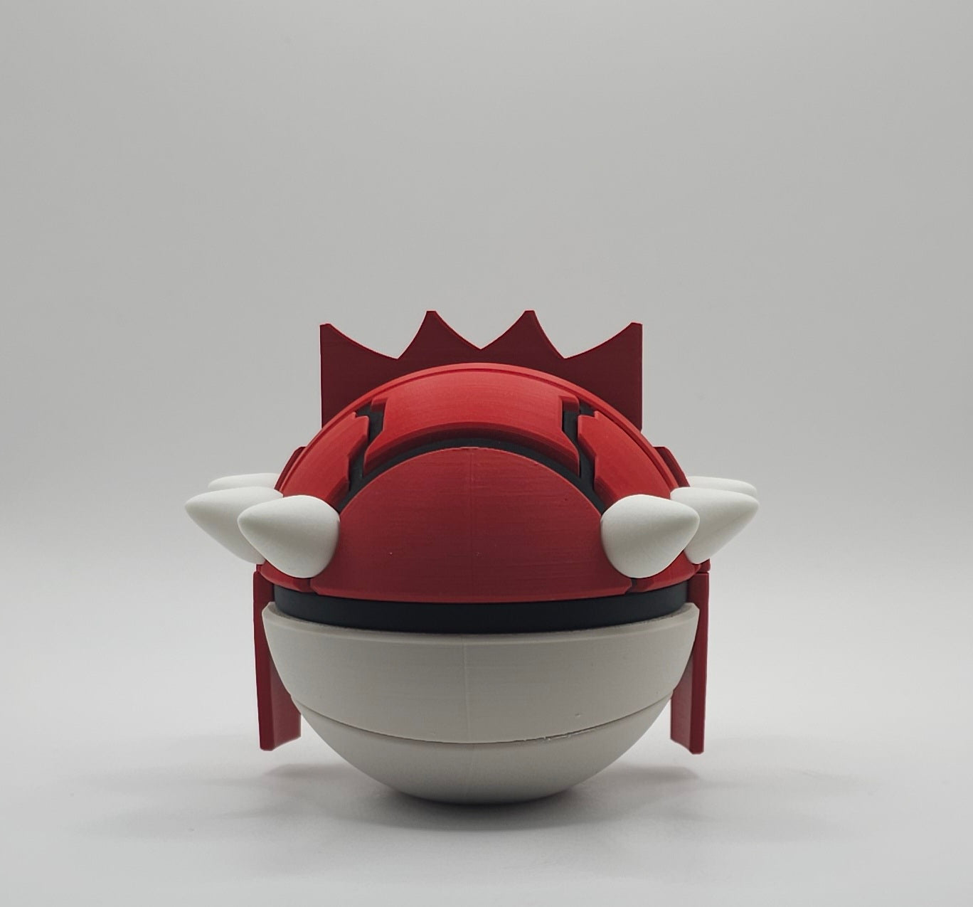 Pokemon Character Design 3D Printed Pokeball - Groudon - Unique Display Collectible