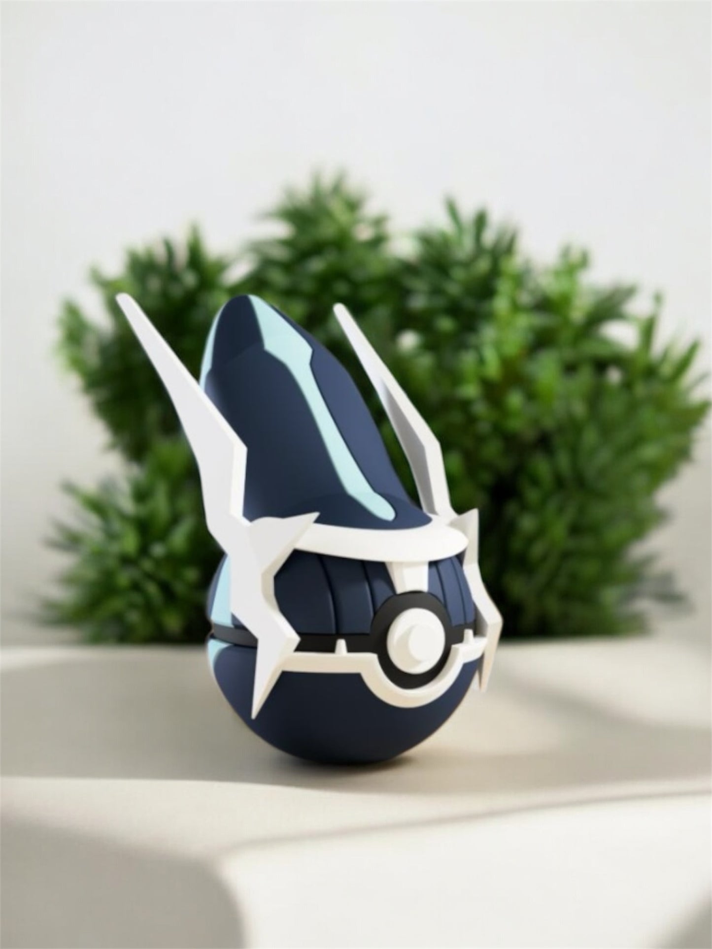 Pokemon Character Design - 3D Printed Pokeball - Dialga - Unique Display Collectible