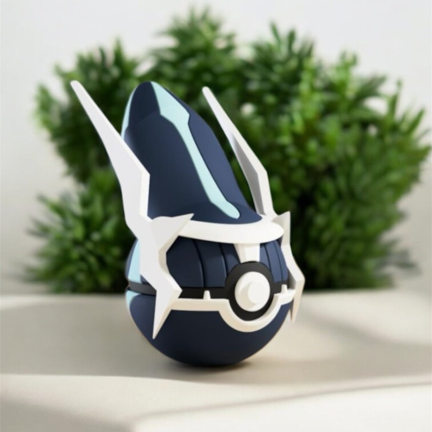 Pokemon Character Design - 3D Printed Pokeball - Dialga - Unique Display Collectible