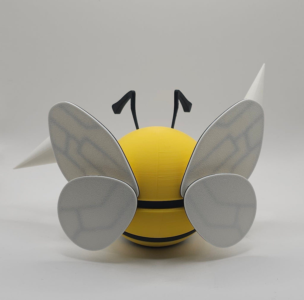 Pokemon Character Design - 3D Printed Pokeball - Beedrill - Unique Display Collectible