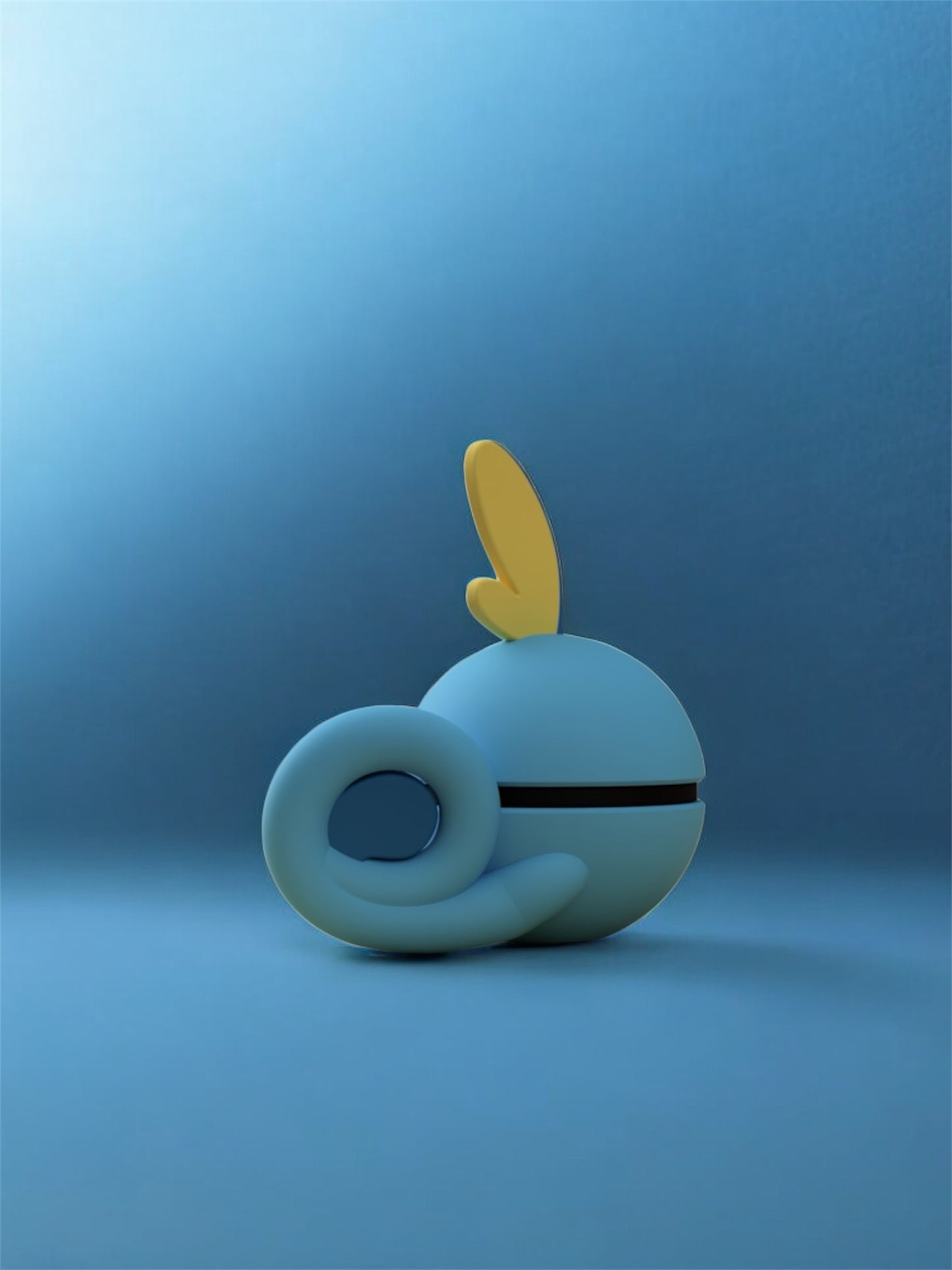 Pokemon Character Design- 3D Printed Pokeball- Sobble- Unique Display Collectible
