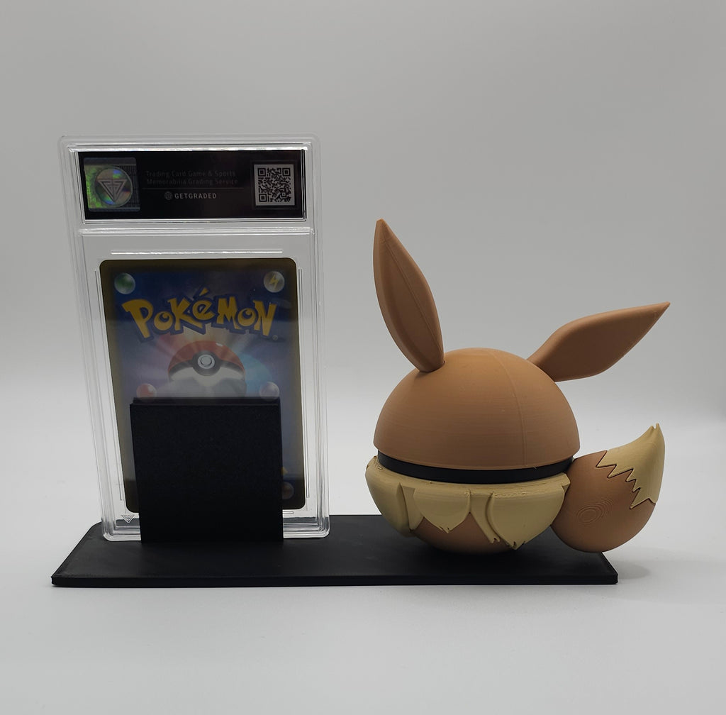 3D-Printed Trading Card & Figure Display Stand