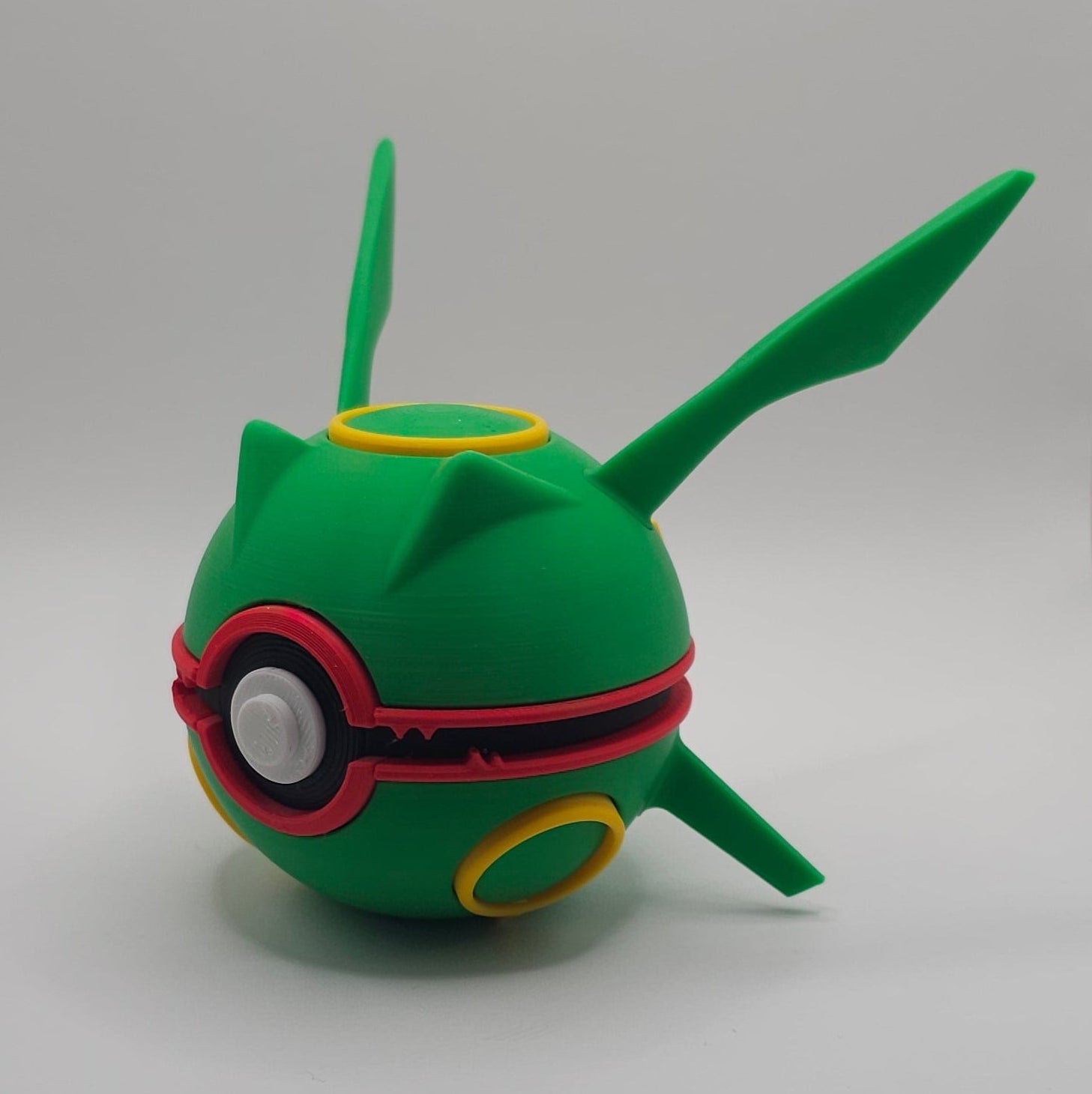 Pokemon Character Design 3D Printed Pokeball- Rayquaza - Unique display Collectible