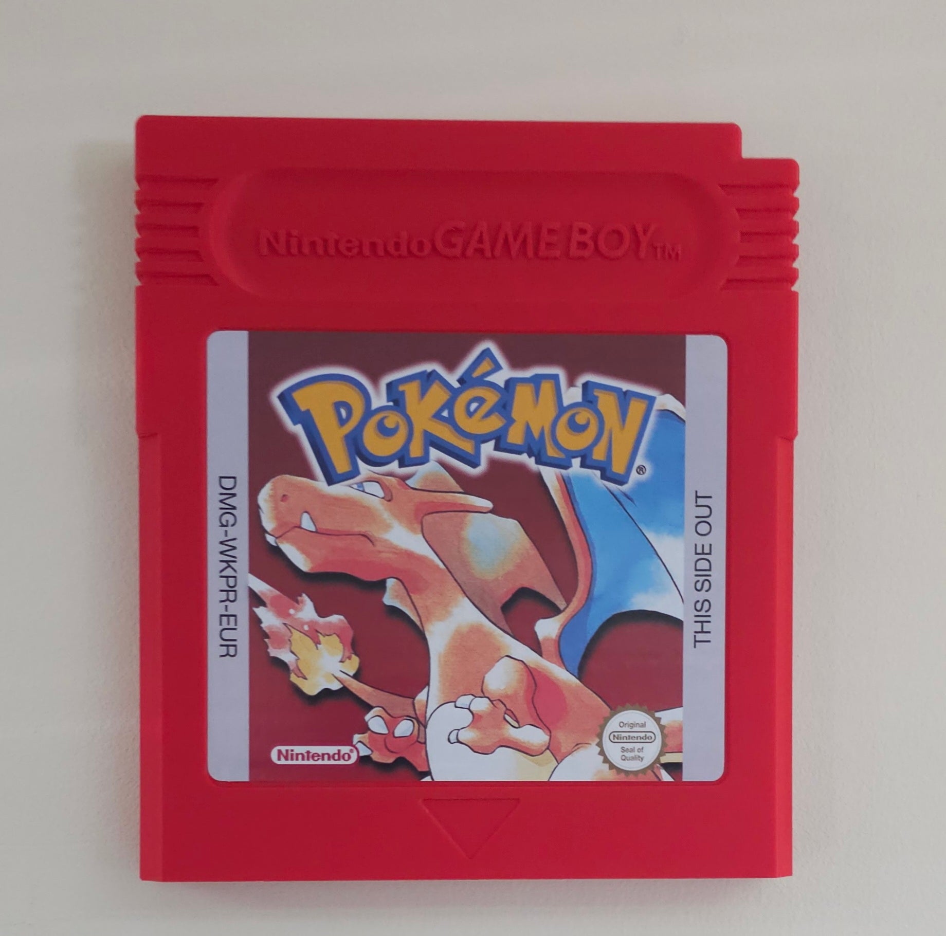Retro Gameboy Cartridge- Pokemon Inspired 3D Printed Display Piece