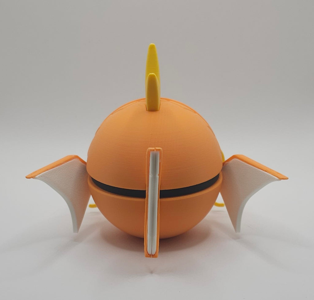 Pokemon Character Design - 3D Printed Pokeball - Magikarp - Unique Display Collectible