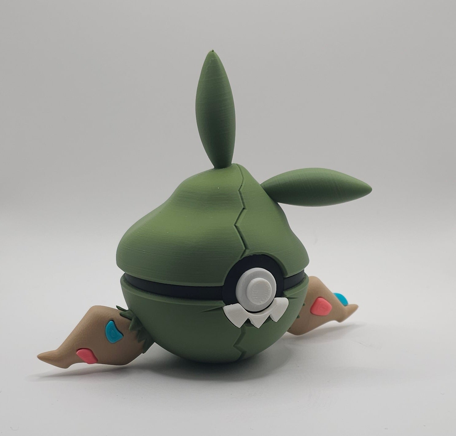Pokemon Character Design- 3D Printed Pokeball- Trubbish- Unique Display Collectible