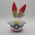 Pokemon Character Design - 3D Printed Pokeball - Scorbunny - Unique Display Collectible