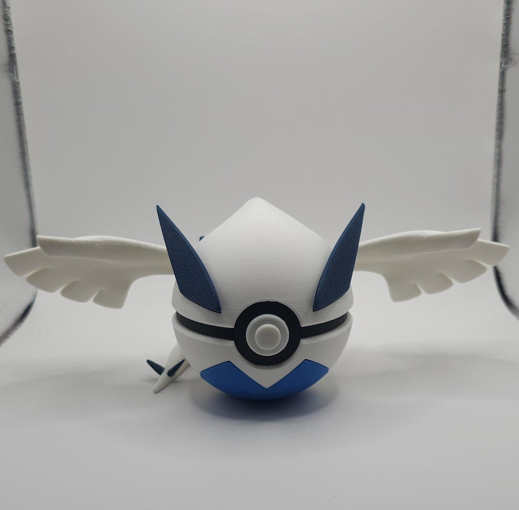 Pokemon Character Design 3D Printed Pokeball - Lugia - Unique Display Collectible