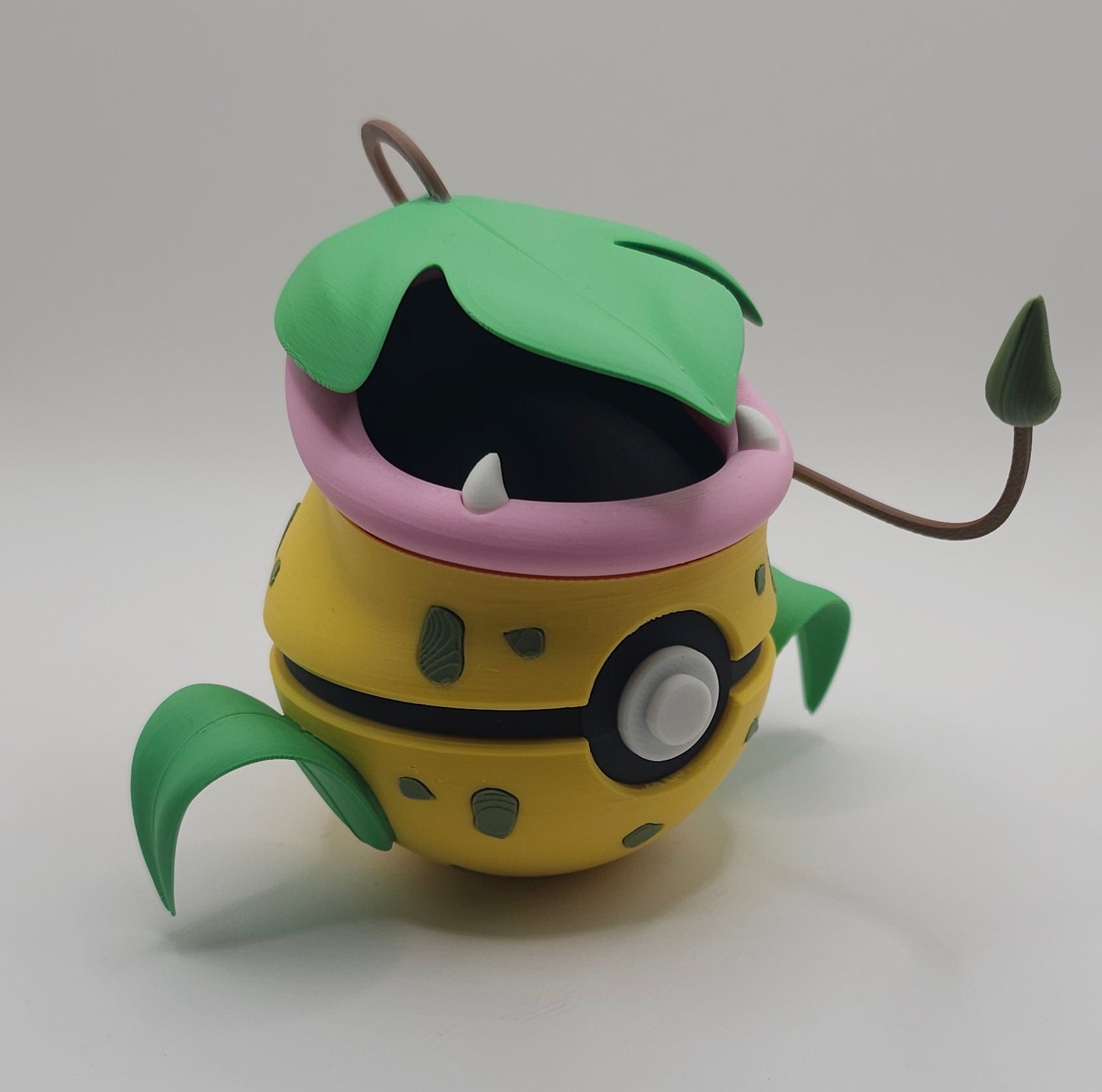 Pokemon Character Design- 3D Printed Pokeball- Victreebel- Unique Display Collectible