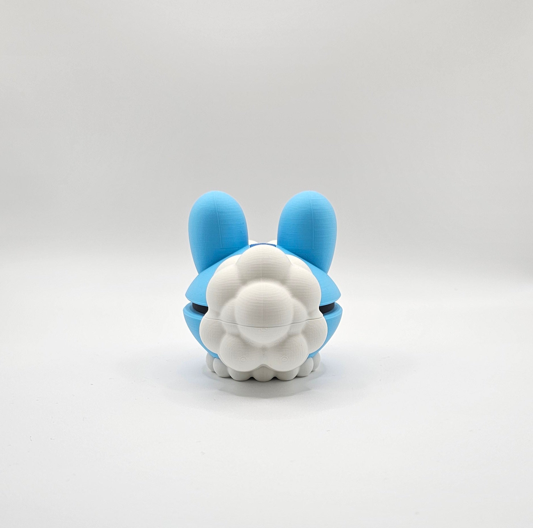 Pokemon Character Design- 3D Printed Pokeball- Froakie- Unique Display Collectible
