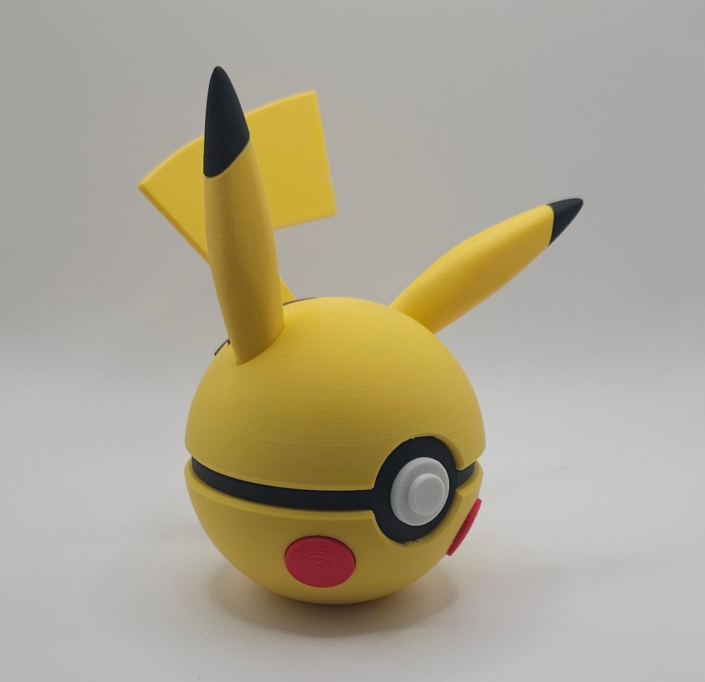 Pokemon Character Design 3D Printed Pokeball - Pikachu - Unique Display Collectible