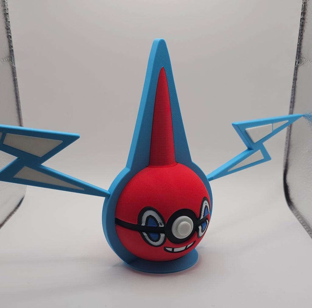 Pokemon Character Design- 3D Printed Pokeball- Rotom- Unique Display Collectible