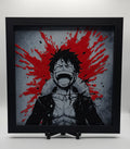 One Piece Luffy Inspired HueForge- 3D Printed Wall Art- Unique Display Collectible