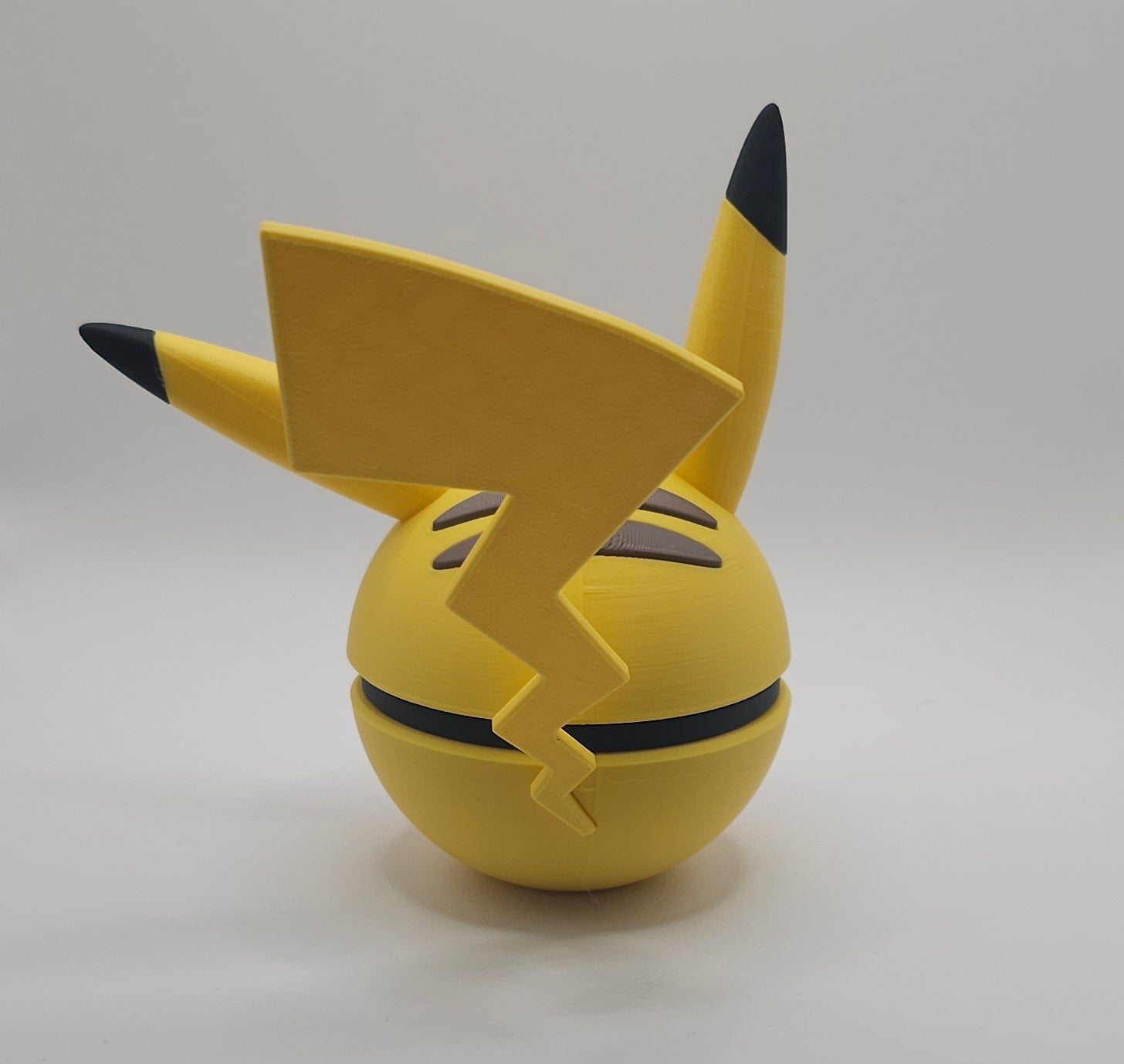 Pokemon Character Design 3D Printed Pokeball - Pikachu - Unique Display Collectible