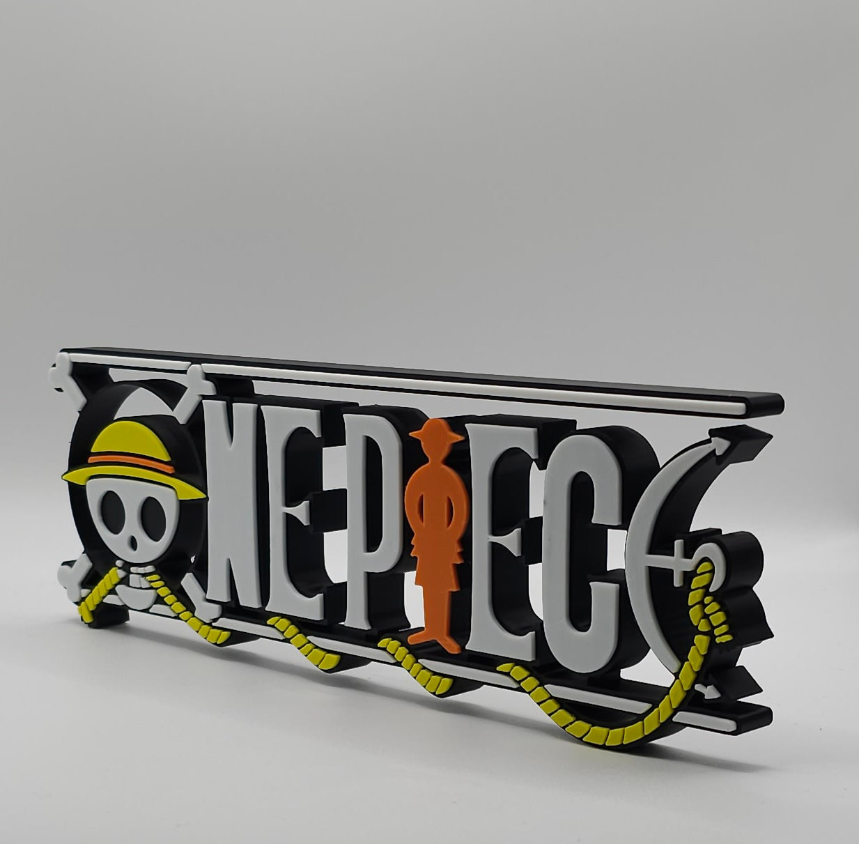 One Piece Inspired Freestanding Decor- 3D Printed- Unique Display Fan Art Collectible